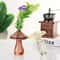 Transparent Glass Aromatherapy Vase Living Room Dining Room Colourful Mushroom Decor 2