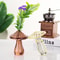 Transparent Glass Aromatherapy Vase Living Room Dining Room Colourful Mushroom Decor 2