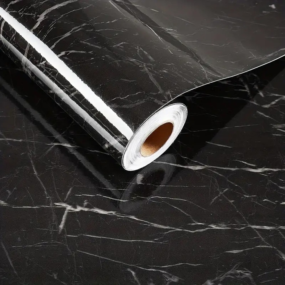 Kitchen Selfadhesive Wall Stickers Marble Wall Stickers Wallpaper Bathroom PVC Waterproof Stickers 5