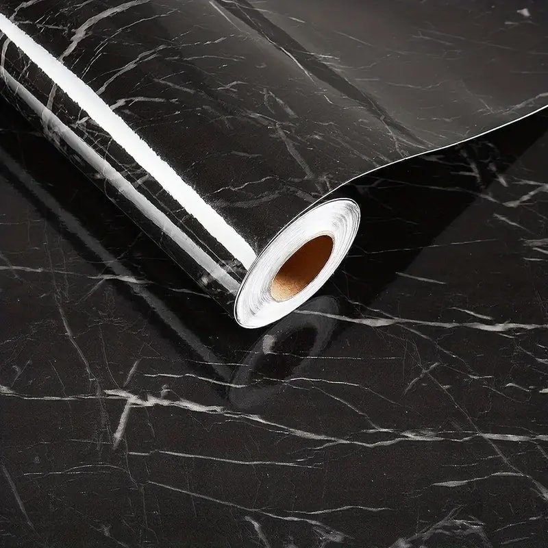 Kitchen Selfadhesive Wall Stickers Marble Wall Stickers Wallpaper Bathroom PVC Waterproof Stickers 5