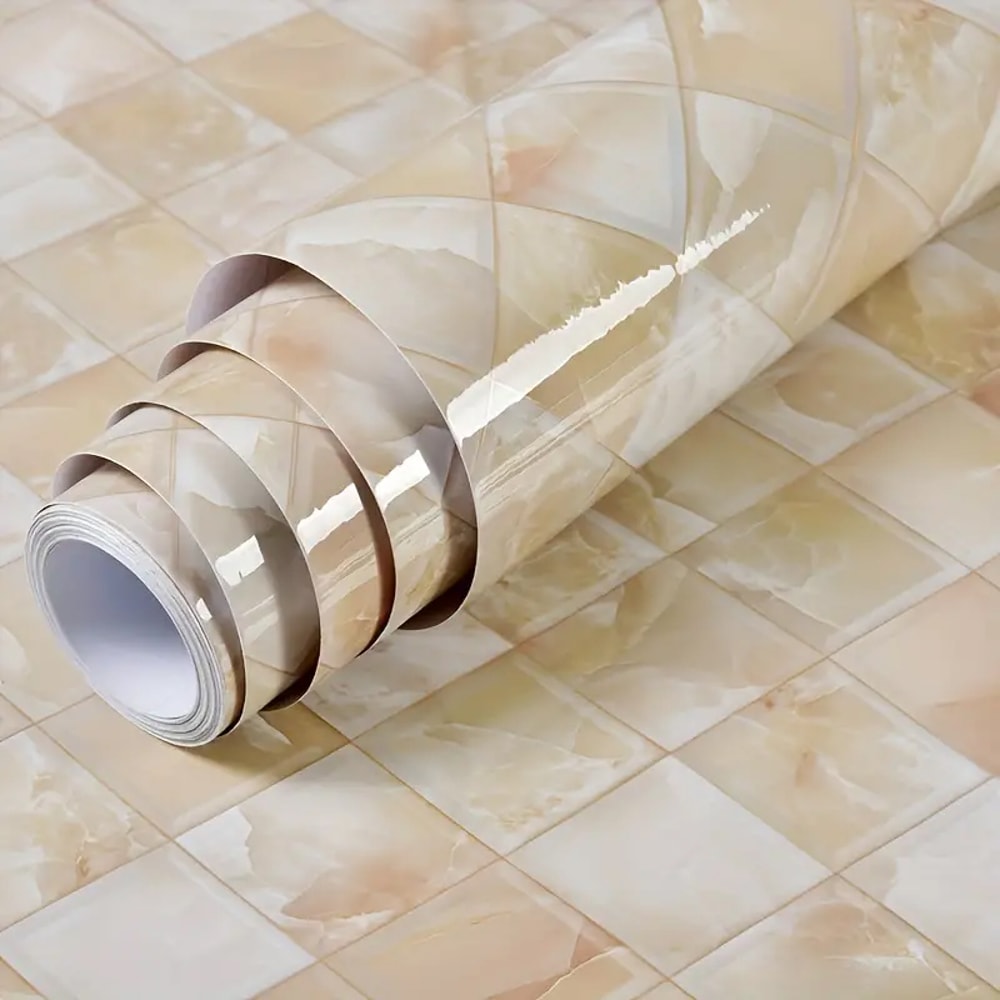 Kitchen Selfadhesive Wall Stickers Marble Wall Stickers Wallpaper Bathroom PVC Waterproof Stickers 8