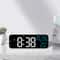 LED Digital Alarm Clock, Voice Control, Temperature and Date Display Night Mode Clock