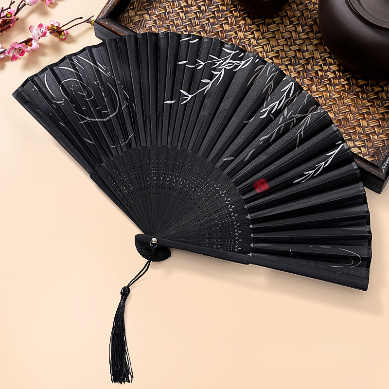 Retro Style Folding Fan Folding Hand Fan Decoration Props Birthday Gift 1