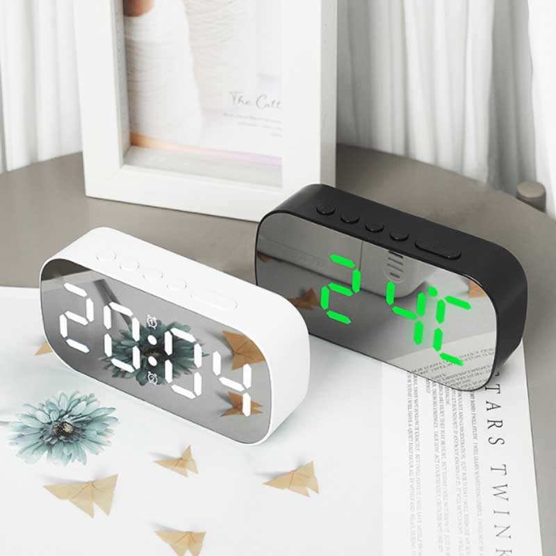 Simple Desktop Alarm Clock, LED Digital Electronic Clock, Bedroom Living Room Decoration Alarm Clock