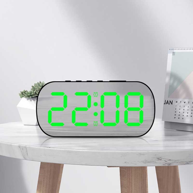 Simple Desktop Alarm Clock, LED Digital Electronic Clock, Bedroom Living Room Decoration Alarm Clock