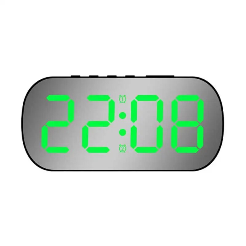 Simple Desktop Alarm Clock, LED Digital Electronic Clock, Bedroom Living Room Decoration Alarm Clock