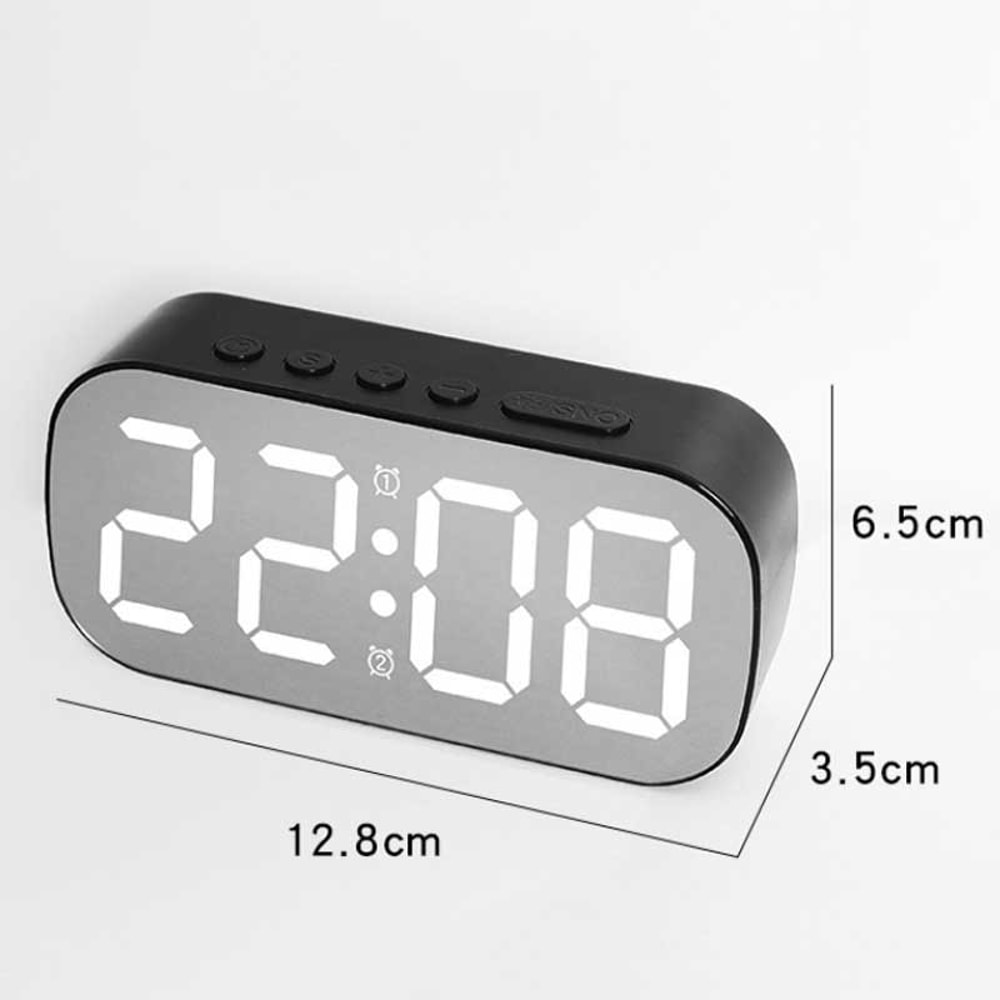 Simple Desktop Alarm Clock, LED Digital Electronic Clock, Bedroom Living Room Decoration Alarm Clock