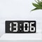 Creative Clock LED Bedside Clock Colorful Luminous Temperature Calendar Alarm Clock Simple Home Dec 2