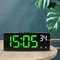 Simple Large Screen Clock Creative Multifunction Electronic Clock Multi Group Alarm Clock Student C 0