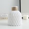 Minimalist Vase Scandinavian Home Decoration Water Ripple Style Small Flower Arrangement Vase Twine 5