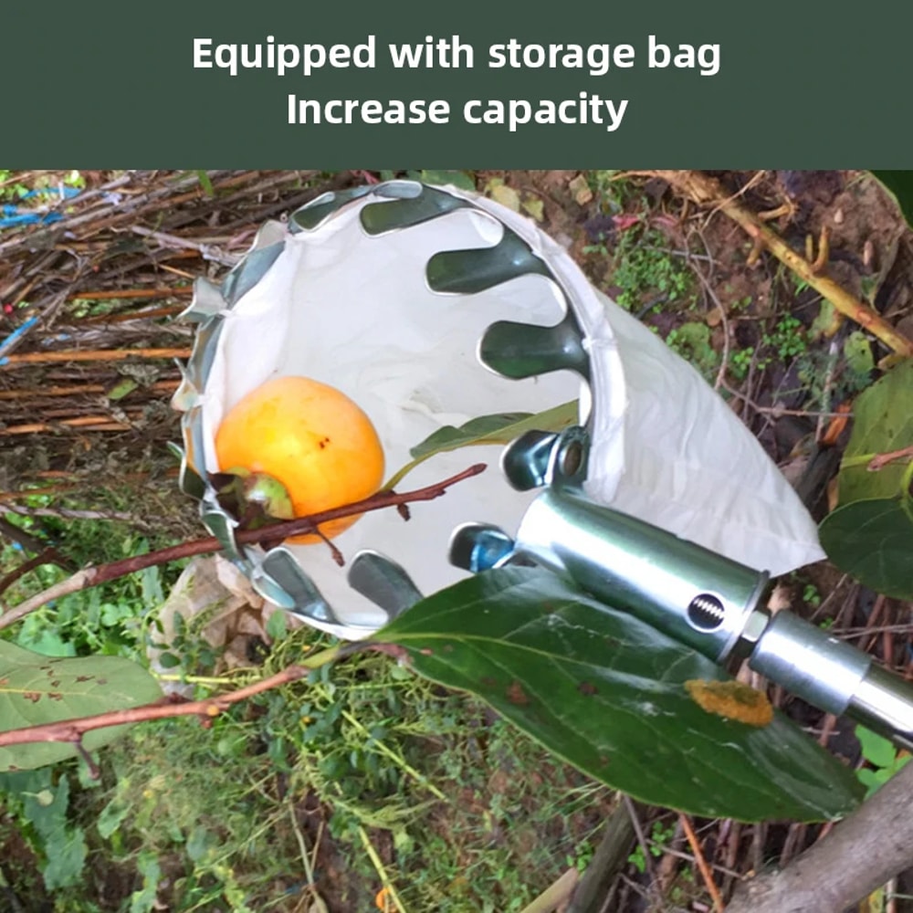 Metal Fruit Picker High Altitude Fruit Picker Portable Fruit Picker Agricultural Gardening Hardware 1