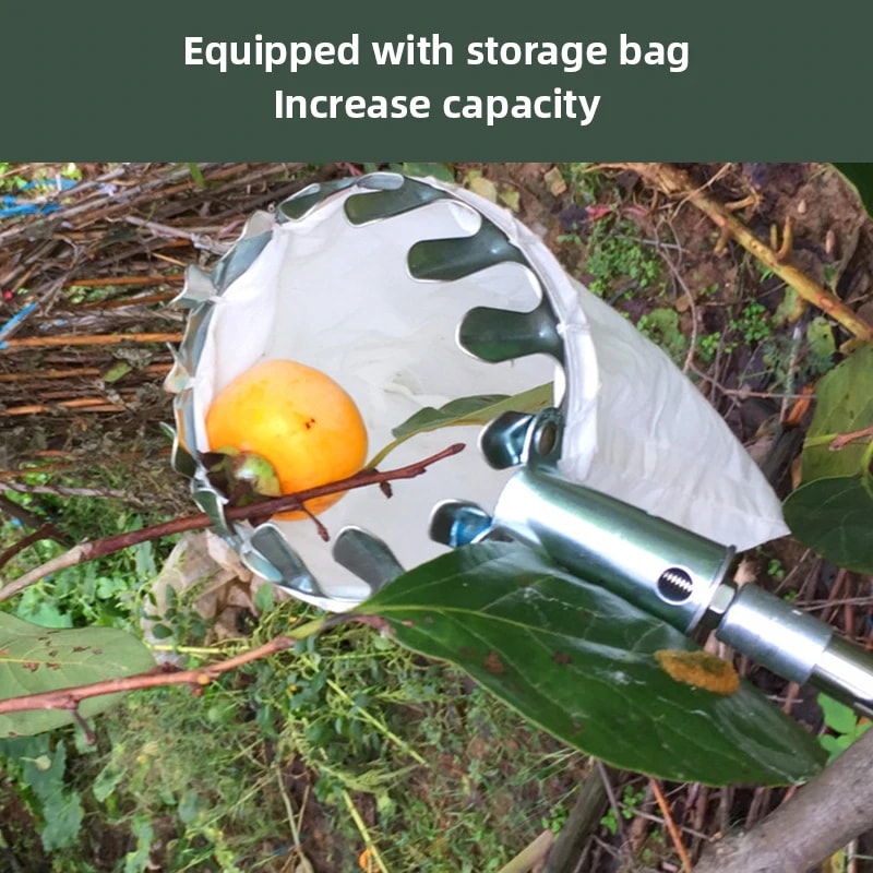 Metal Fruit Picker High Altitude Fruit Picker Portable Fruit Picker Agricultural Gardening Hardware 1