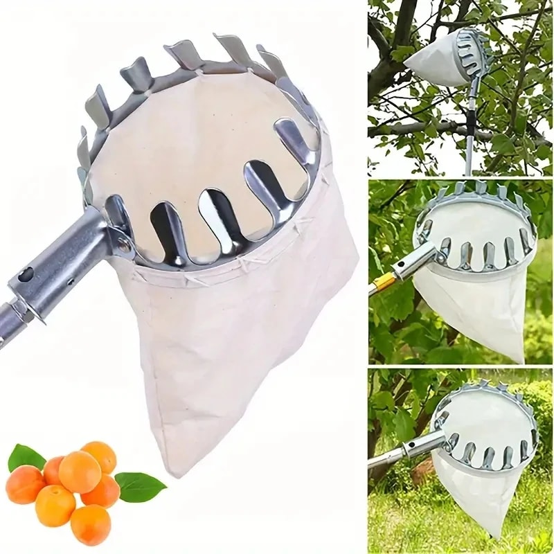 Metal Fruit Picker High Altitude Fruit Picker Portable Fruit Picker Agricultural Gardening Hardware 5