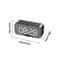 Bluetooth LED Alarm Clock Digital Mirror Speaker FM Radio Table Clock Temperature Display For Bedro 5