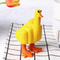 Resin Crafts Middle Finger Duck Desktop Mini Ornament Simulation Duck Garden Patio Decoration 3