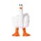 Resin Crafts Middle Finger Duck Desktop Mini Ornament Simulation Duck Garden Patio Decoration 6