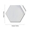 Acrylic Mirror Wall Stickers Selfadhesive TV Background Hexagonal Wall Stickers Living Room Home De 5