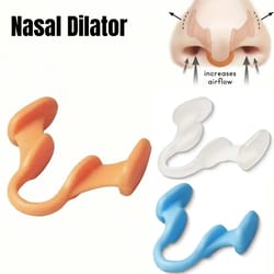 soft nasal dilator stop snoring device nose clip for better breathing and sleeping quality
