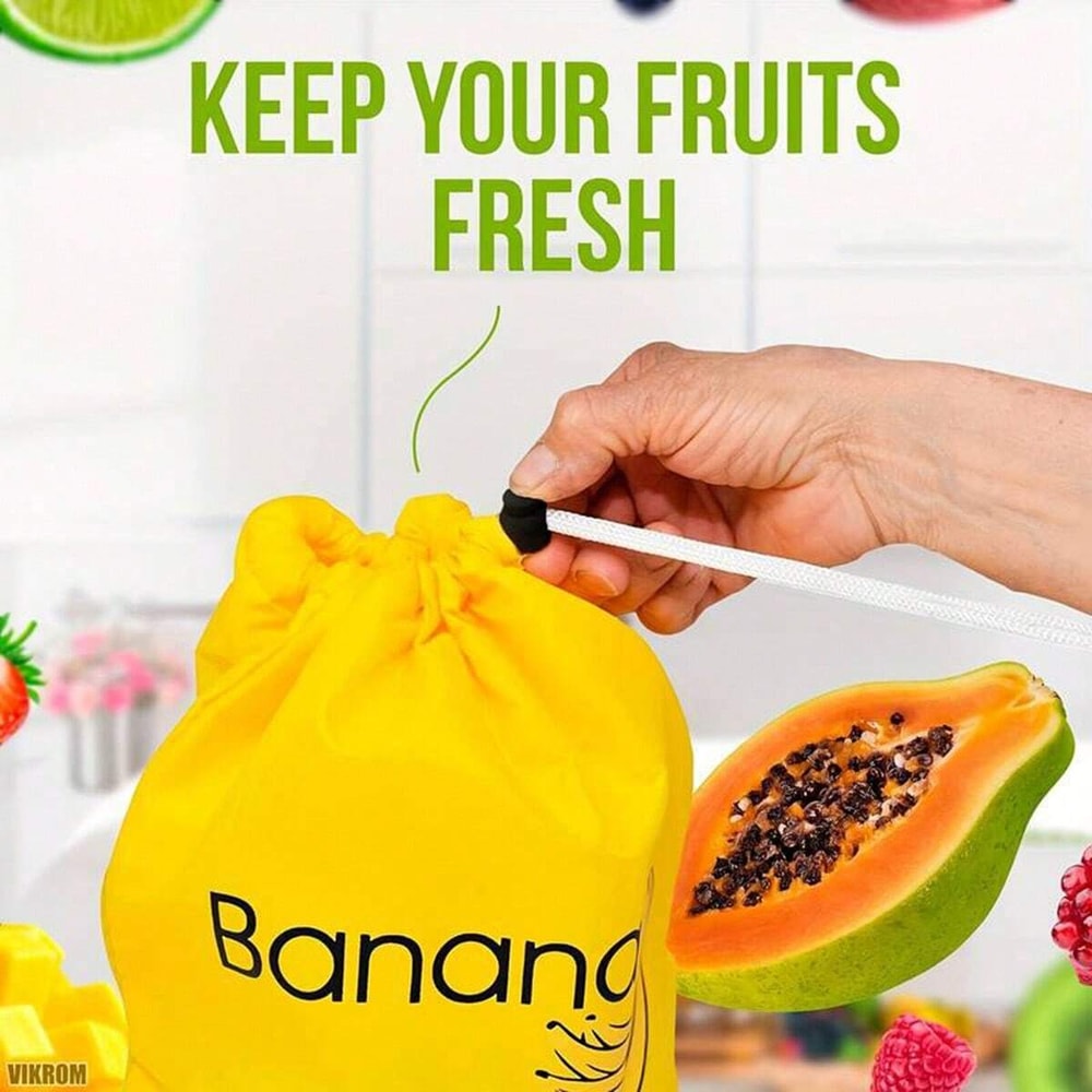 Banana Storage Bags Lettuce Storage Bag Prevents Odor FreshKeep Insulated Aluminum Film Bags 3