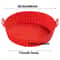 Air Fryer Silicone Pot Reusable Non Stick Food Safe Liners For Air Fryer Basket 5