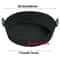 Air Fryer Silicone Pot Reusable Non Stick Food Safe Liners For Air Fryer Basket 7