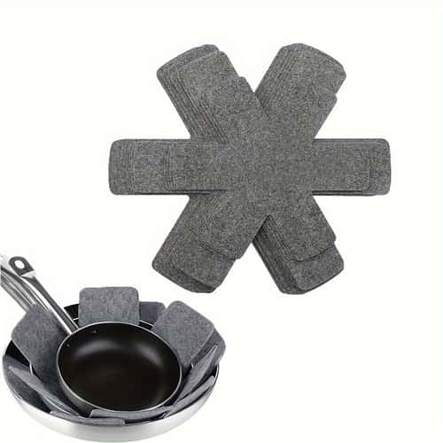 Pot Separators Pads for Pans, Non-woven Protectors, Sizes Pot Dividers for Cookware, Pan Pads