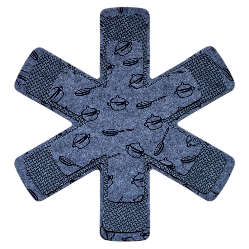 Pot Separators Pads For Pans Nonwoven Protectors Sizes Pot Dividers For Cookware Pan Pads 6