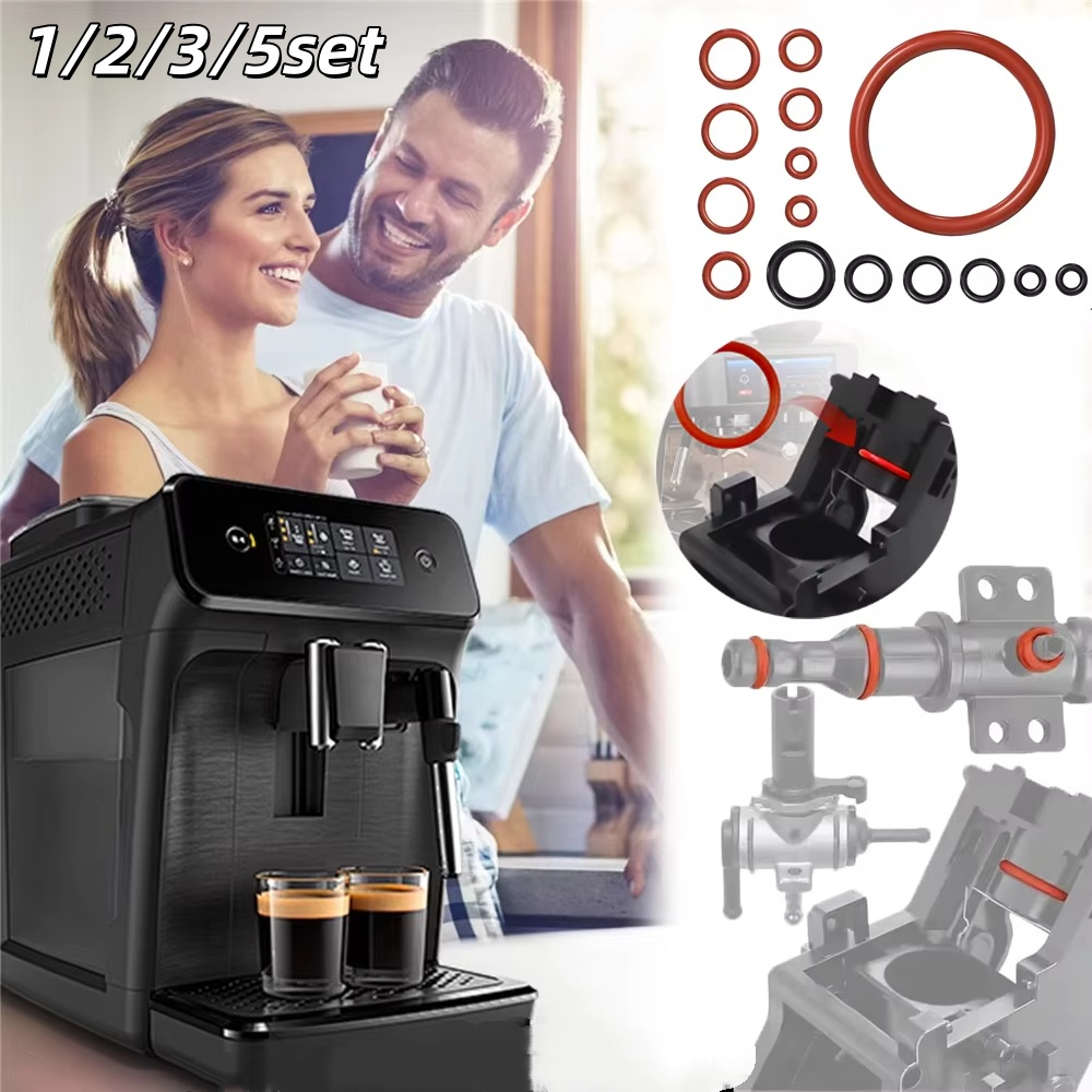 ORing Seal Kit For Food Grade Coffee Machine Brewing Group Silicone Gasket Connector Maintenance Ac 0