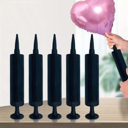 hand push balloon inflator pump with balloon glue dots for wedding and birthday party decoration accessories