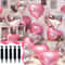 Hand Push Balloon Inflator Pump With Balloon Glue Dots For Wedding And Birthday Party Decoration Ac 1