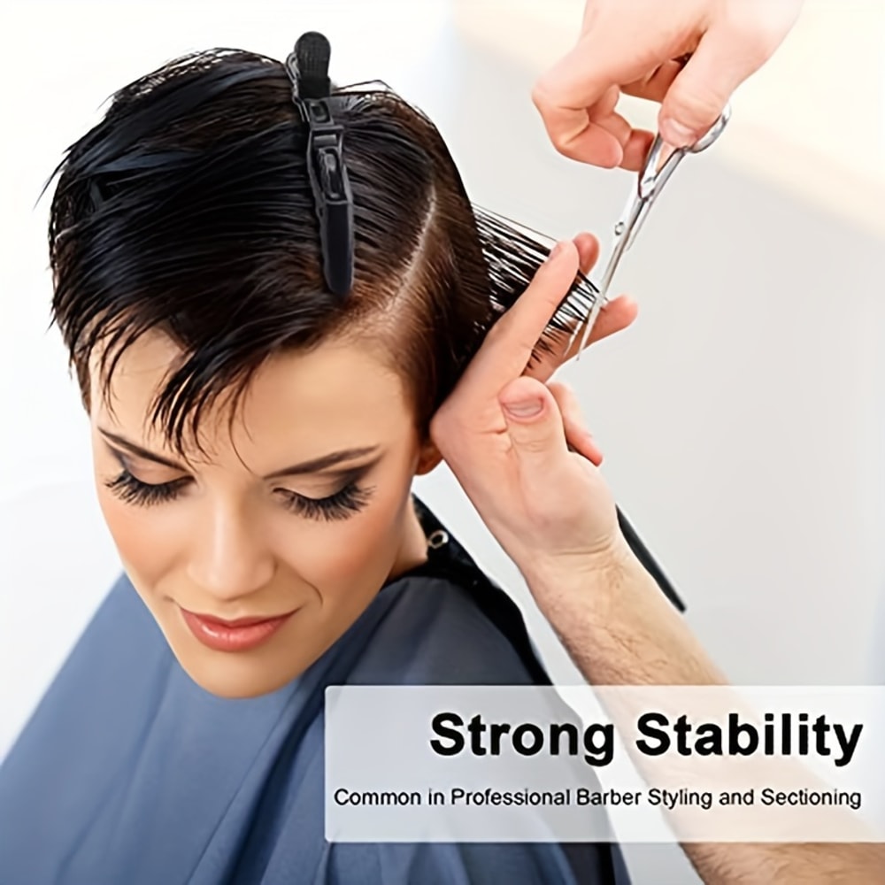 Plastic Hair Claw Alligator Hair Clips Hairdressing Clamps For Salon Professional Styling 1