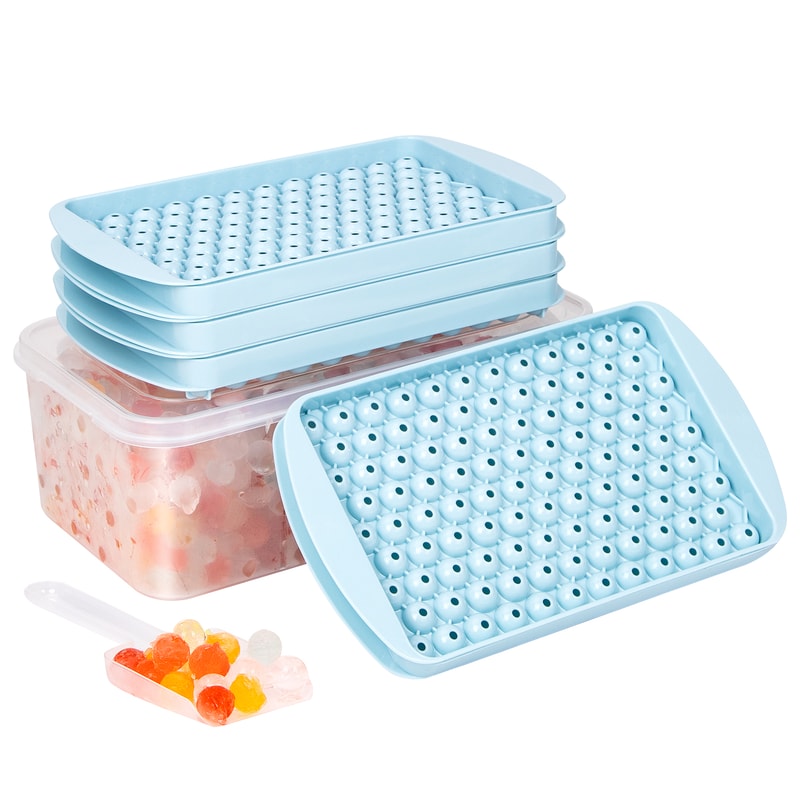 Tiny Crushed Ice Ball Mold Mini Ice Cube Tray For Bar Cocktail Drink Whiskey Coffee Juice 5