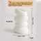 Nordic Creative Plastic Spiral White Vase Flower Arrangement Container For Bedroom Kitchen Living Room Decoration