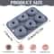 Round Silicone Donut Mold High Temperature Resistant Cake Chocolate Macaron Pastry Tools Pudding Mo 2