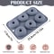 Round Silicone Donut Mold High Temperature Resistant Cake Chocolate Macaron Pastry Tools Pudding Mo 2
