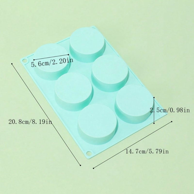 Round Silicone Donut Mold High Temperature Resistant Cake Chocolate Macaron Pastry Tools Pudding Mo 4