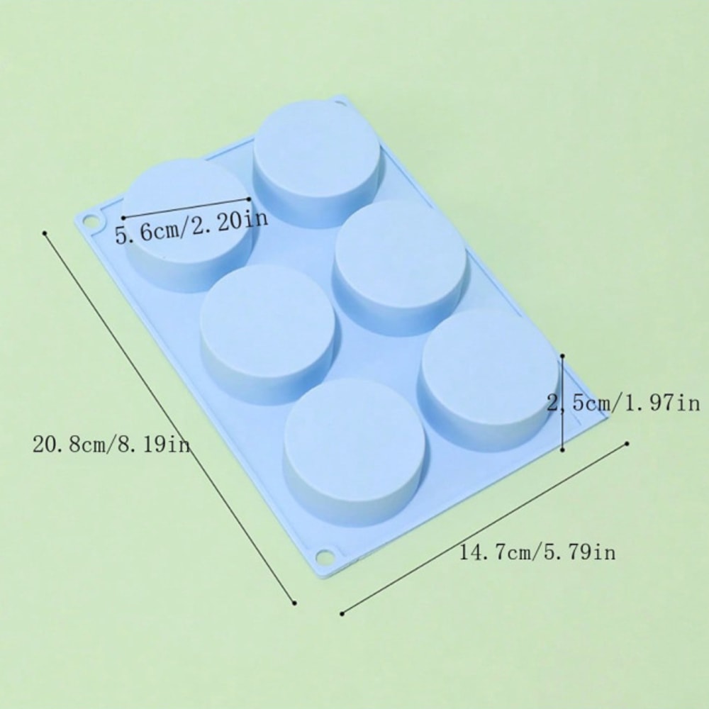 Round Silicone Donut Mold High Temperature Resistant Cake Chocolate Macaron Pastry Tools Pudding Mo 5