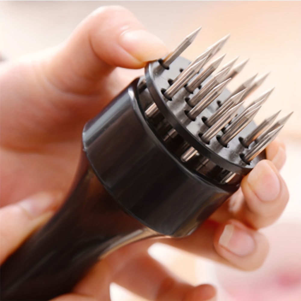 Stainless Steel Steak Meat Tenderizer Hammer Needle Household Tendon Breaker Tool for Daily Meat Punching