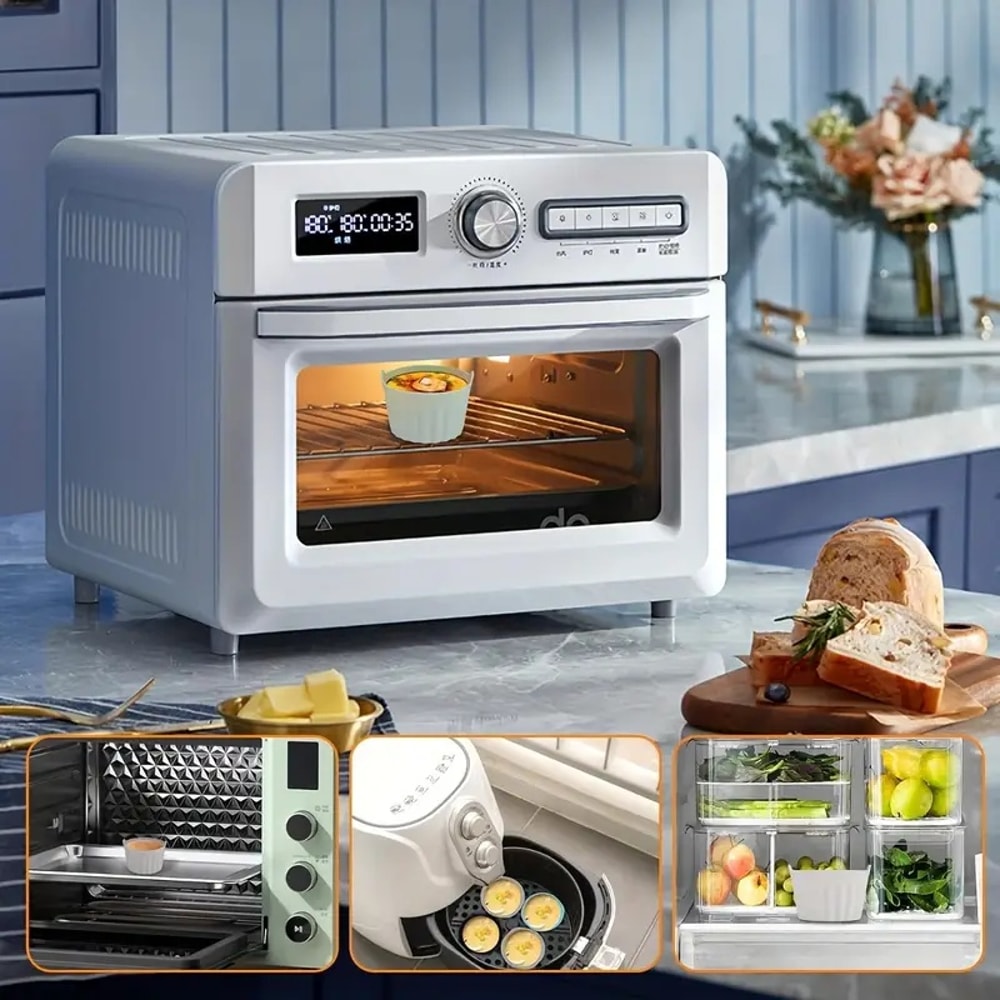 Nonstick Silicone Air Fryer Muffin Egg Poacher Ramekins Cupcake Moulds Easy Release Microwave Baking Cups