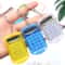Cute Cartoon Mini Calculator With Keychain Digits Display Pocket Size For School Gifts And Kids 1