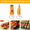 Reusable Stainless Steel Kabob Skewers BBQ Stick Grilling Kebab Tool 4