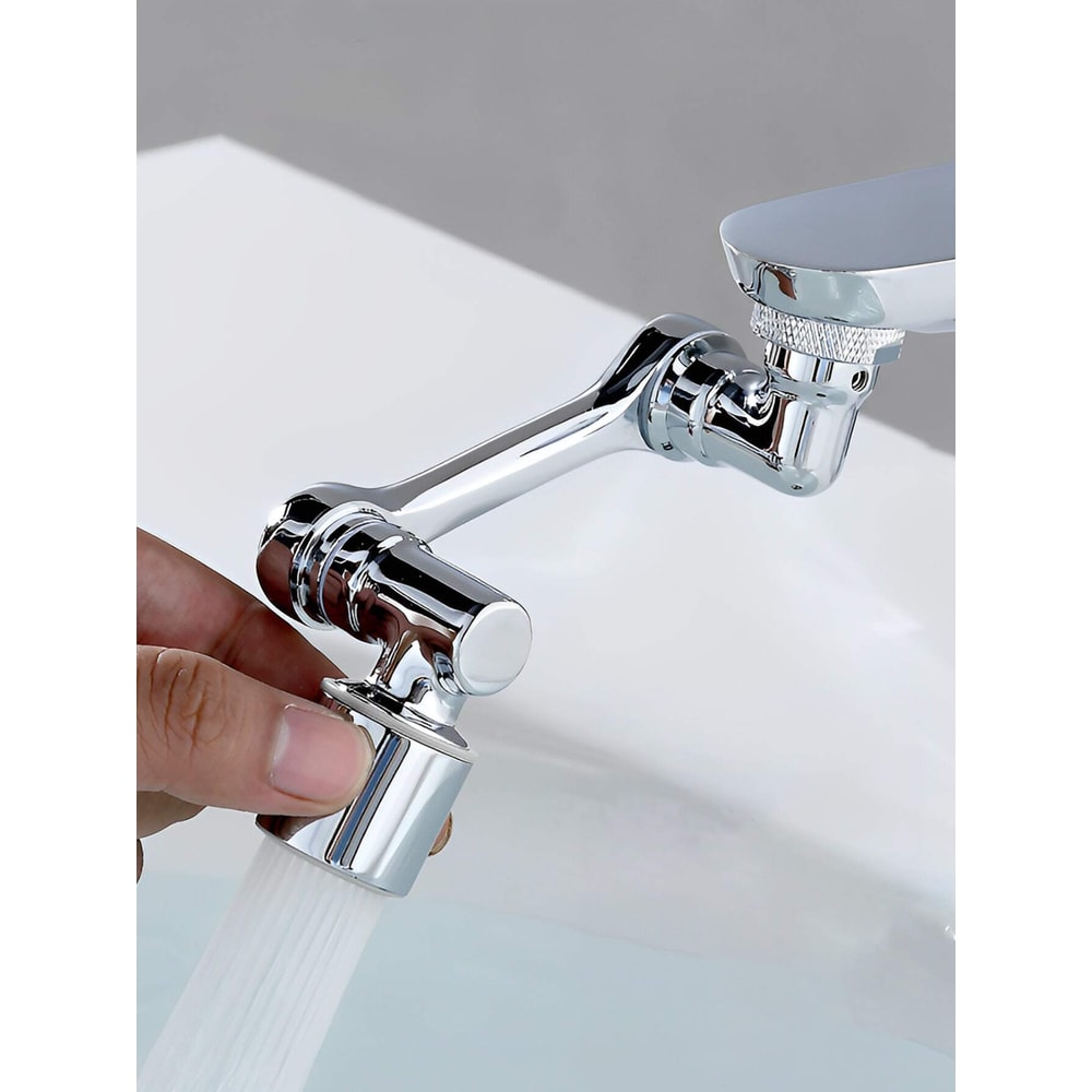 Water Tap Nozzle Adaptor Rotatable Extension Faucet Sprayer Head Washbasin Faucet Aerator Extend Ad 1