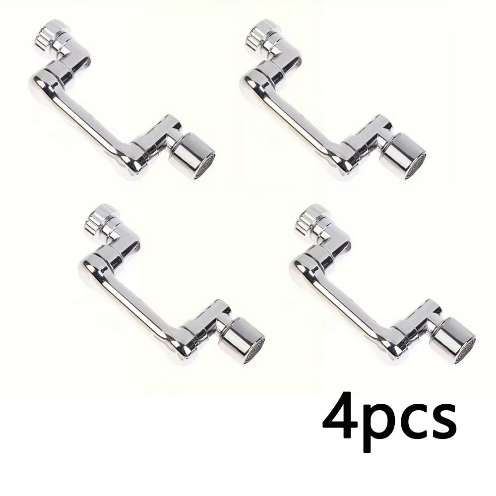 Water Tap Nozzle Adaptor Rotatable Extension Faucet Sprayer Head Washbasin Faucet Aerator Extend Ad 6