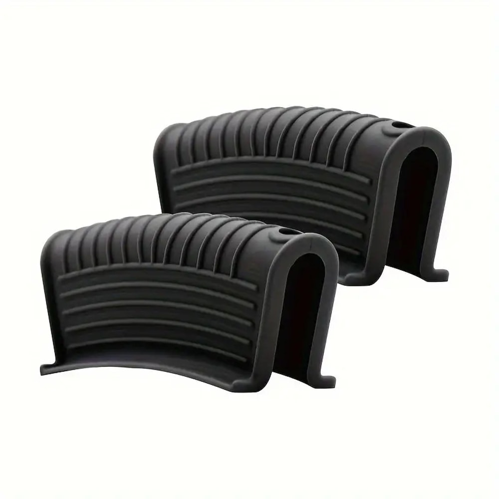 Silicone Pot Handle Grip Covers Heat Resistant Antislip Pot Sleeve For Cast Iron Frying Pan Kitchen 7