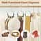 Closet Hat Hanger Durable Circle Ring Baseball Cap Rack Organizer Hat Storage
