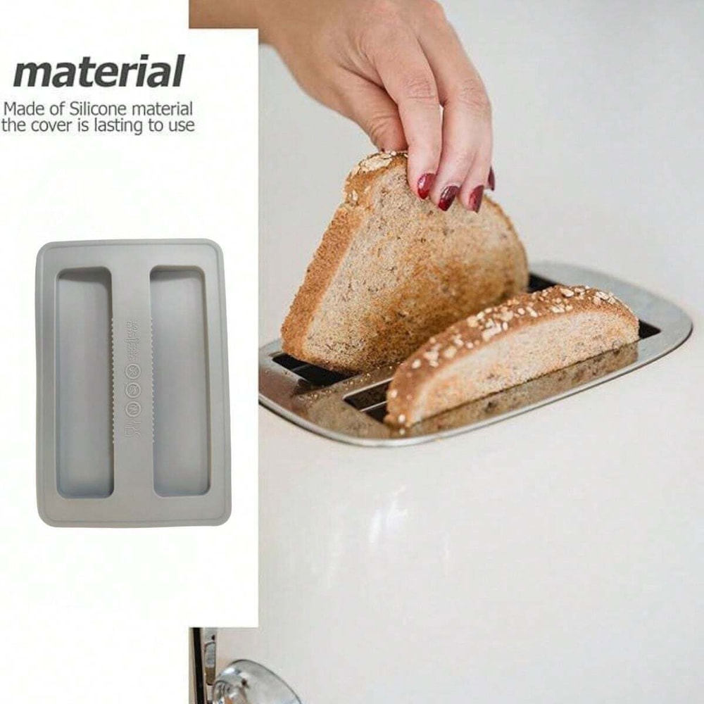 Dustproof Silicone Toaster Cover Upper Lid For Breakfast Machine Protecting From Dust Splash Bugs 1