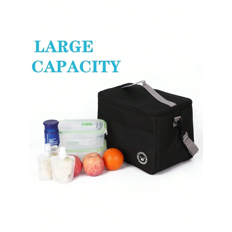 Leakproof Lunch Container Thermal Insulated Lunch Bag Tote For Office Travel 3