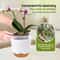 Plastic Orchid Pot With Holes Self Watering Orchid Planter For Repotting With Inner Pot And Inje Fl 1