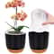 Plastic Orchid Pot With Holes Self Watering Orchid Planter For Repotting With Inner Pot And Inje Fl 6