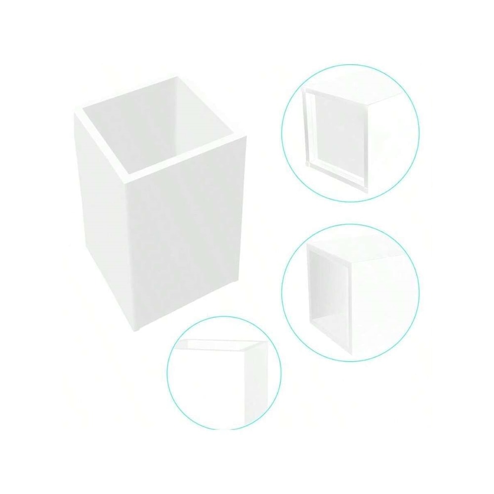 Cosmetic Makeup Box With Large Capacity Acrylic Brush Storage Case Practical Tool Organizer 3